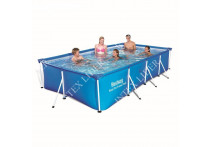 56405 BestWay Каркасный бассейн прямоугольный, (400х211х81см)