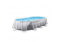 26796 Каркасный бассейн INTEX Prism Frame Pool Oval (овал) 5,03х2,74х1,22+фильтр-насос картр. 5678 л/ч