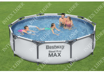 56406 Каркасный бассейн круглый BestWay, 305х76см
