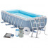 26776 Каркасный прямоугольный бассейн Intex, Prism Frame 400х200х100 см